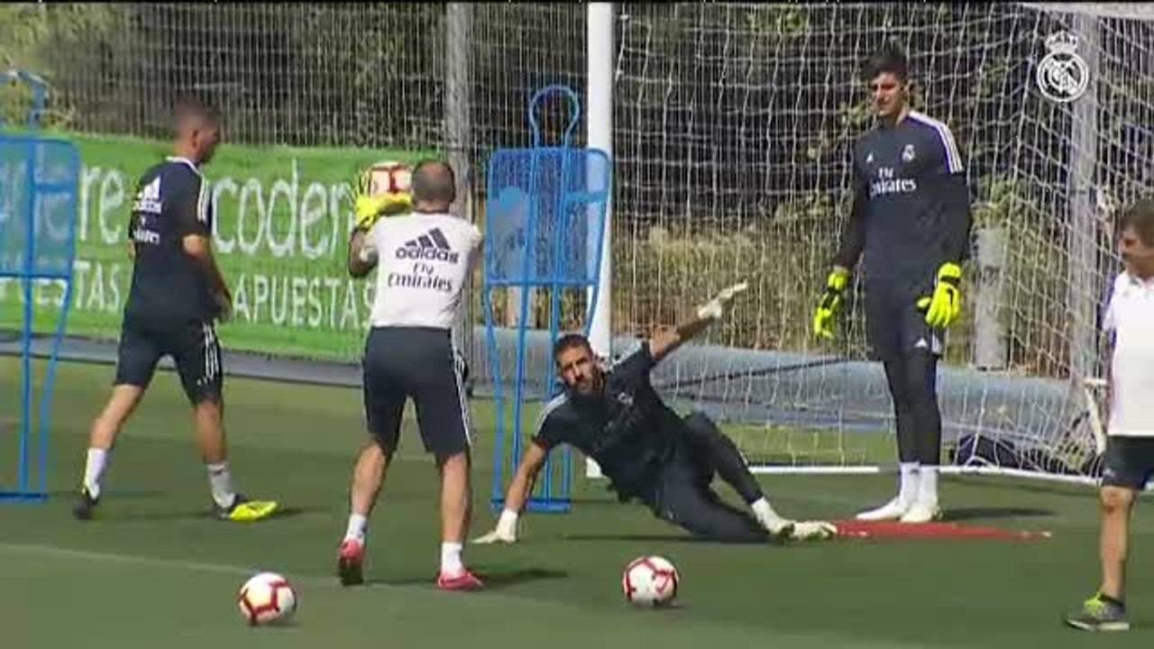 El Real Madrid vuelve al trabajo tras la remontada en Girona