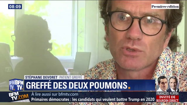 Atteint de mucoviscidose et greffé des deux poumons, il sensibilise les Français au don d'organe