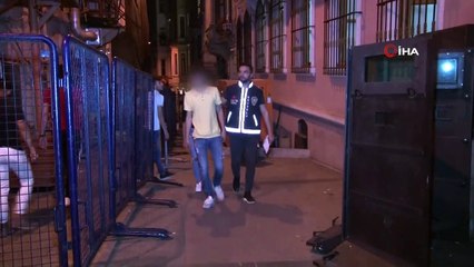 Beyoğlu’ndaki trafik magandaları yakalandı: 7 gözaltı