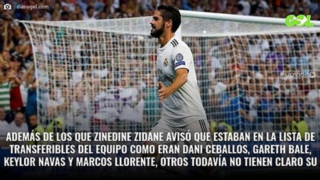 Isco está en un cambio de cromos: el galáctico sorpresa de Florentino Pérez