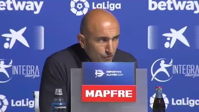 Setién: El empate no ha sido justo