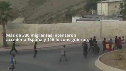 Gobierno expulsa a Marruecos a todos los migrantes que ayer saltaron la valla de Ceuta