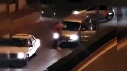 Antalya'da yol keserek terör estirdi