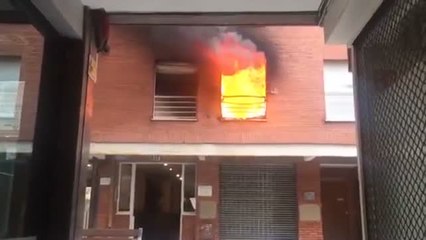 Un patín eléctrico causa un incendio en una vivienda de Rentería