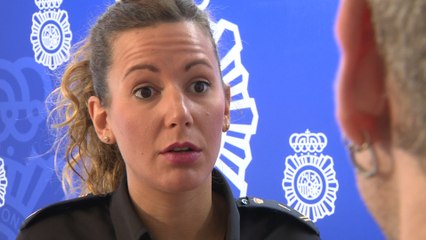 Gema Méndez, portavoz de la Policía Nacional