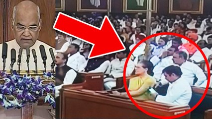 Rahul Gandhi President के Joint Session Speech के दौरान इस्तेमाल करते रहे Mobile | वनइंडिया हिंदी