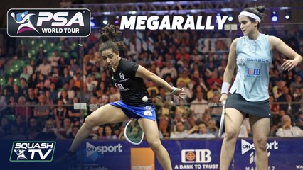 "What a rally... LOOK AT THAT!" - Squash MegaRally - El Welily v El Tayeb