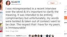 Kendall Jenner se disculpa en las redes sociales