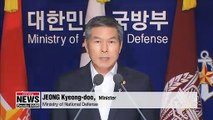 Defense chief apologizes for mishandling of N. Korean fishing boat incident