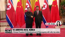 Chinese President Xi Jinping in Pyeongyang