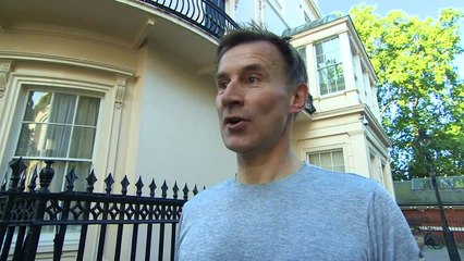 Hunt: 'May the best man win and that's going to be me'