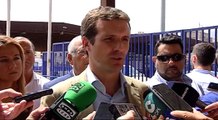 Casado critica que Sánchez no actúe ante la aduana de Marruecos