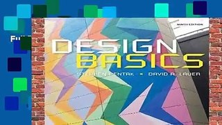 Full E-book  Design Basics Complete