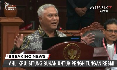 Dicecar Pertanyaan Seputar Audit Situng, Ahli Jawab "Bukan Wewenang Saya"