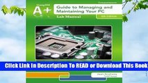 Online Lab Manual for Andrews' A  Guide to Managing & Maintaining Your Pc, 8th  For Full