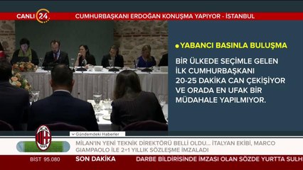 Başkan Erdoğan konuşma yapıyor