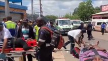 Al menos 3 muertos y 300 heridos en un choque de trenes en Sudáfrica