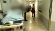 Los trabajadores del Hospital de Santiago de Compostela continúan denunciando el colapso de las Urgencias