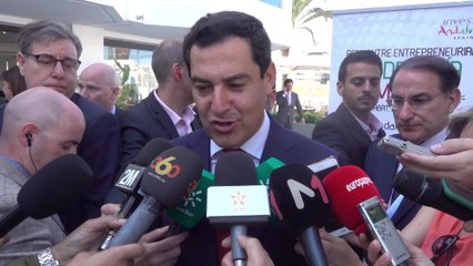 Juanma Moreno, asiste al encuentro empresarial Andalucía-Marruecos