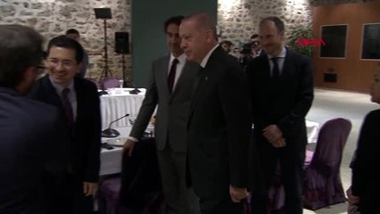 İSTANBUL- CUMHURBAŞKANI ERDOĞAN YABANCI MEDYA TEMSİLCİLERİ İLE BİR ARAYA GELDİ