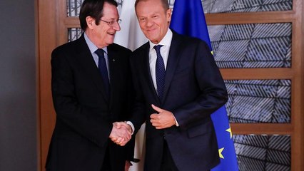 Ενημέρωση Αναστασιάδη σε Τουσκ για τις εξελίξεις στην ΑΟΖ