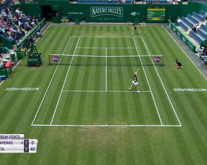 تنس:بطولة بيرمينغهام: اوستابينكو تهزم كونتا 6-3 و 6-4