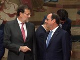 Rajoy y Hollande se reúnen en París para reforzar las relaciones bilaterales