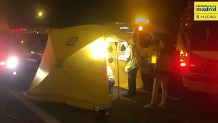 Un kamikaze que circulaba en sentido contrario por la M-30 provoca un accidente múltiple