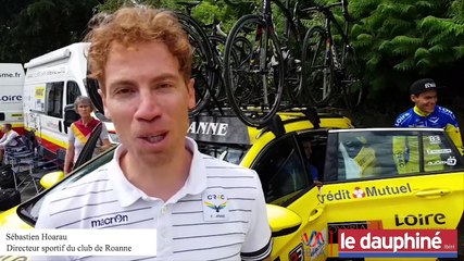 Sébastien Hoarau les attentes de l'équipe de Roanne avant le début du tour de Savoie Mont Blanc