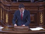Pedro Sánchez a Rajoy: 
