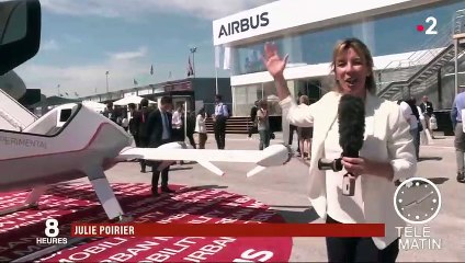 Airbus présente son taxi volant au Salon du Bourget