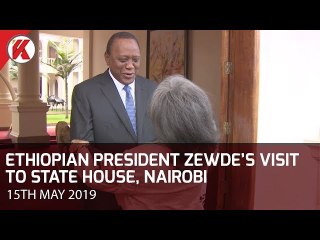 Uhuru Holds Talks with Ethiopian President Sahle-Work Zewde at State House, Nairobi