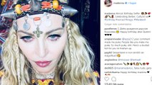 Madonna celebra su 60 cumpleaños en Marrakech