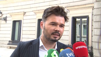 ERC no entiende "de líneas rojas ni de sogas al cuello"