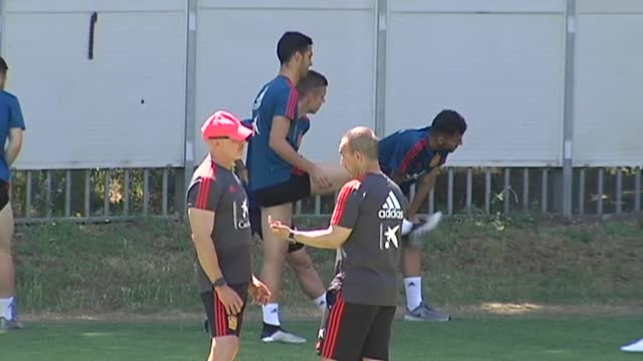 La selección sub-21 ya piensa en la 'final' del sábado ante Polonia