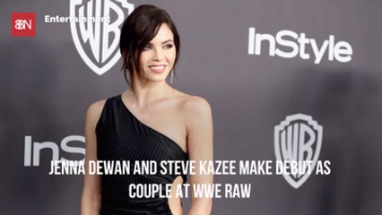 Jenna Dewan Shows Off Her Boyfriend At WWE Raw