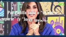 Paz Padilla calla o “se van a separar” (y “Jorge Javier Vázquez lo sabe todo”)
