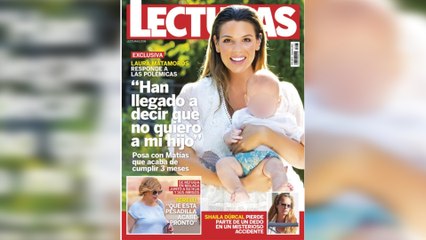 Laura Matamoros habla sobre su reciente maternidad