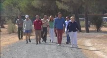 Merkel y Sánchez visitan el centro referente en conservación del lince