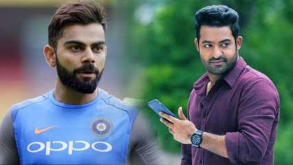 Jr NTR To Collaborate With Virat Kohli || Filmibeat Telugu