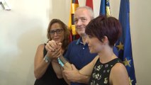 La familia de Patricia celebra su rescate