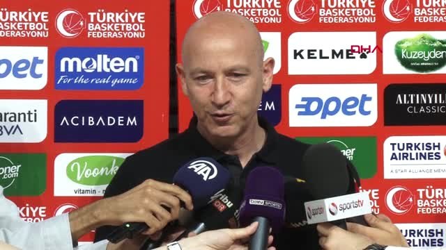SPOR A Milli Kadın Basketbol Takımı Başantrenörü Ceyhun Yıldızoğlu'nun açıklamaları