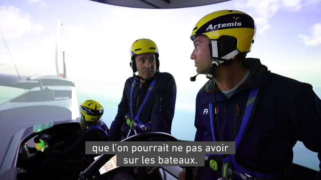Besson et Riou se sont entraînés sur simulateur - Voile - SailGP