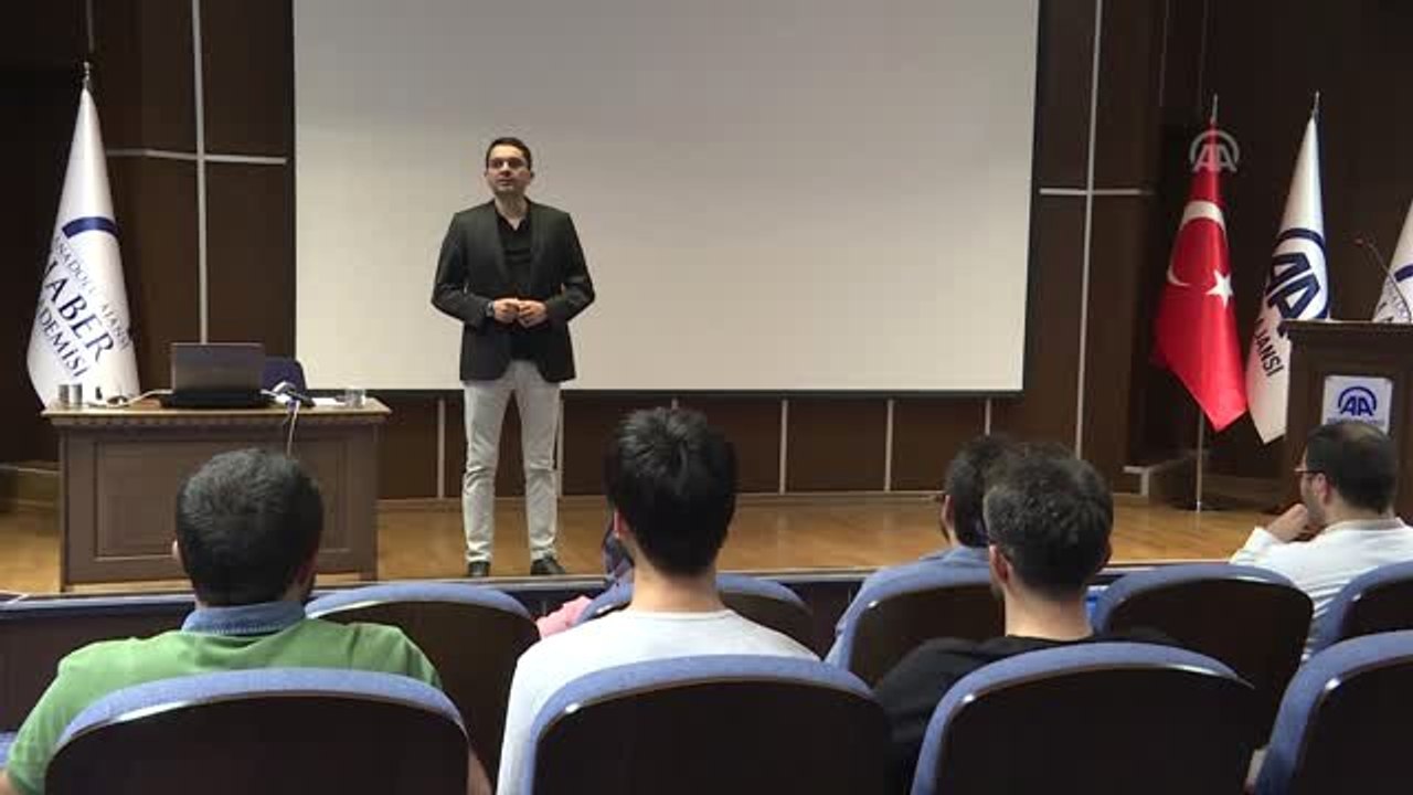 AA'nın "Ajans Haberciliği" eğitimlerinde atölye çalışmaları başladı (1)