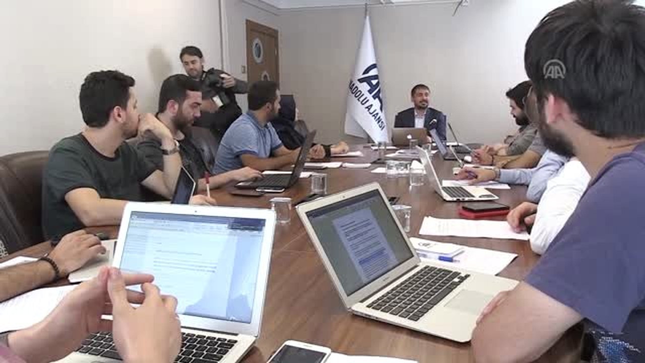 AA'nın "Ajans Haberciliği" eğitimlerinde atölye çalışmaları başladı (2)