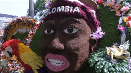 Los silleteros cierran la tradicional Feria de las Flores de Medellín