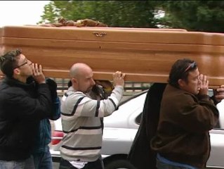 Fuensalida despide con dolor a las tres jóvenes atropelladas mortalmente