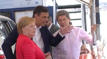 Merkel visita Doñana