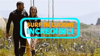 Agrigento, surf davanti alle antiche rovine