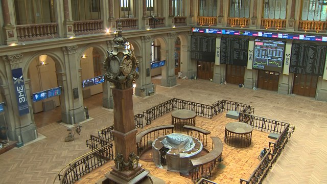 El Ibex 35 se deja más de un 1% y BBVA lidera las caídas